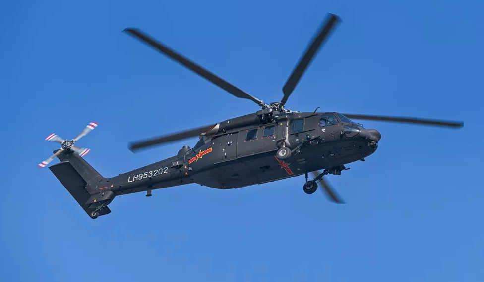 其二为法式直升机,我国上世纪90年代初引进并