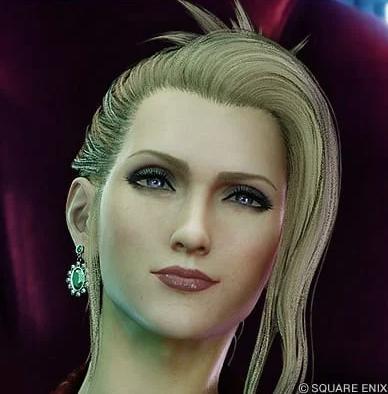 《最终幻想7:重制版》多角色头像 小姐姐姬莉叶首秀