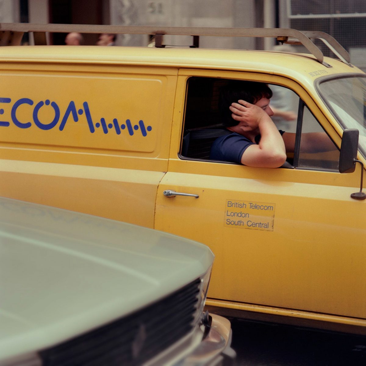 老照片80年代伦敦的司机撒切尔夫人时代的英国