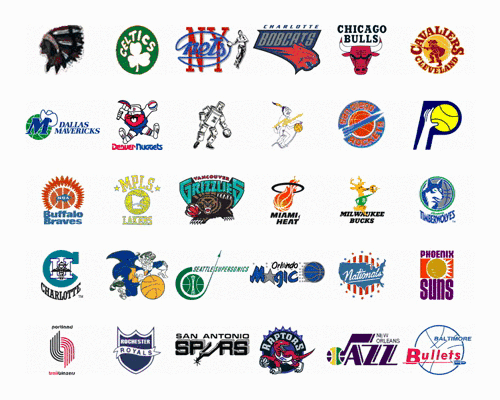 70多年的NBA队标进化史:勇士当年logo太简陋,湖人只改过1次|队标|湖人|球队_新浪新闻