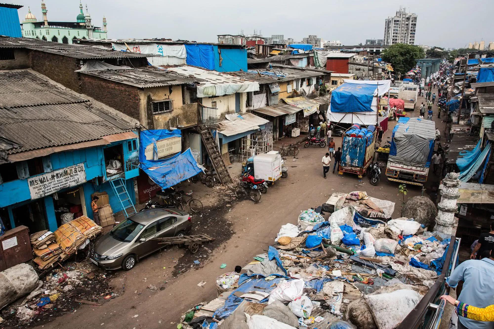 印度贫困地区图片