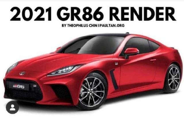 采用TNGA架构打造 全新丰田86渲染图曝光