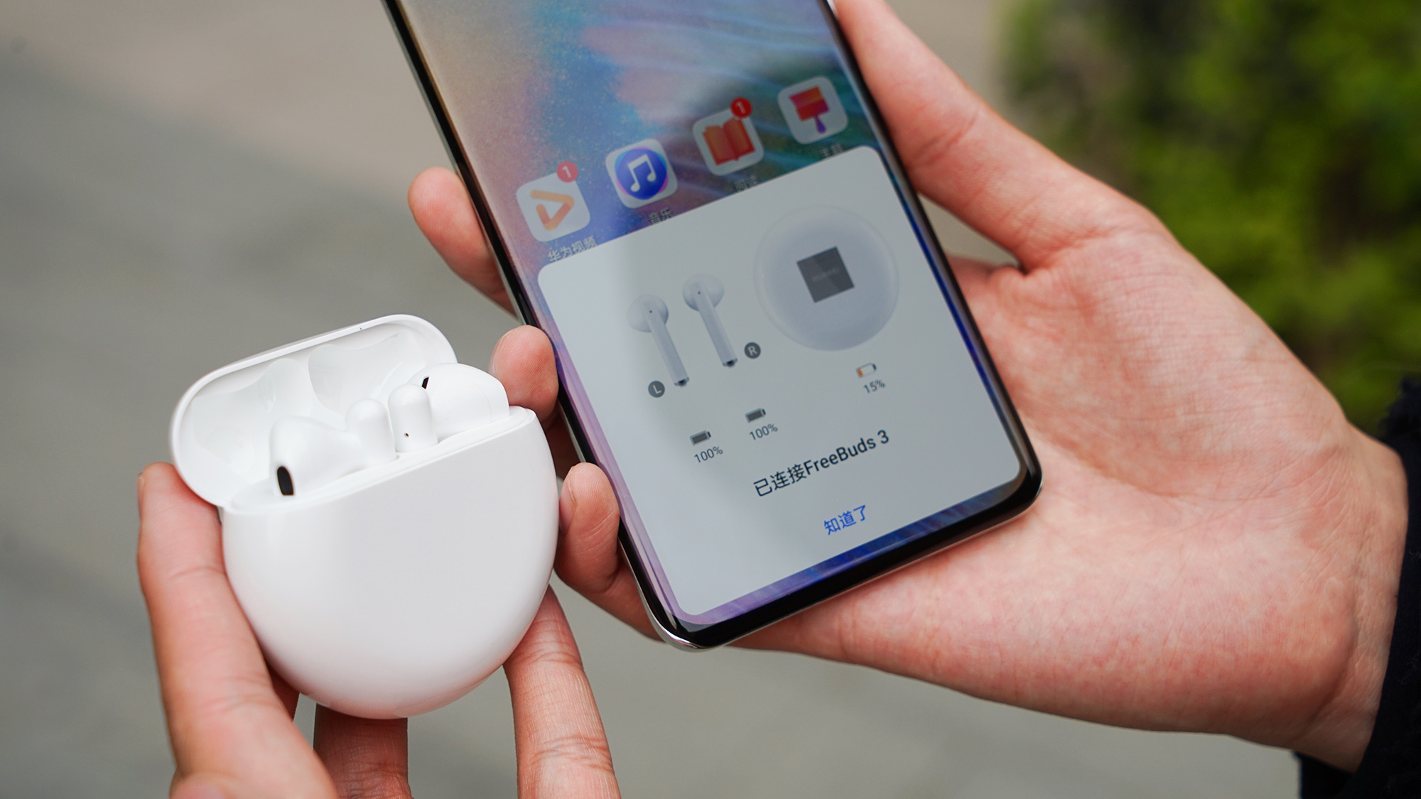 半年测华为freebuds3:新增骨声纹功能,和p40使用越用越香