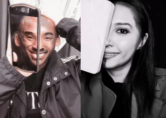 无限伤感,科比瓦妮莎仿妆登上热搜!笑起来太像,又思念老大了