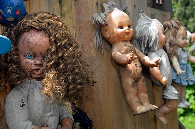 河里忽然冒出无数布娃娃诡异小岛真的被诅咒了