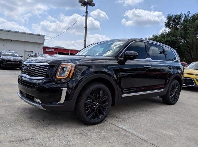 起亚新款7座suv实车亮相车长超5米搭v6引擎气势不输普拉多