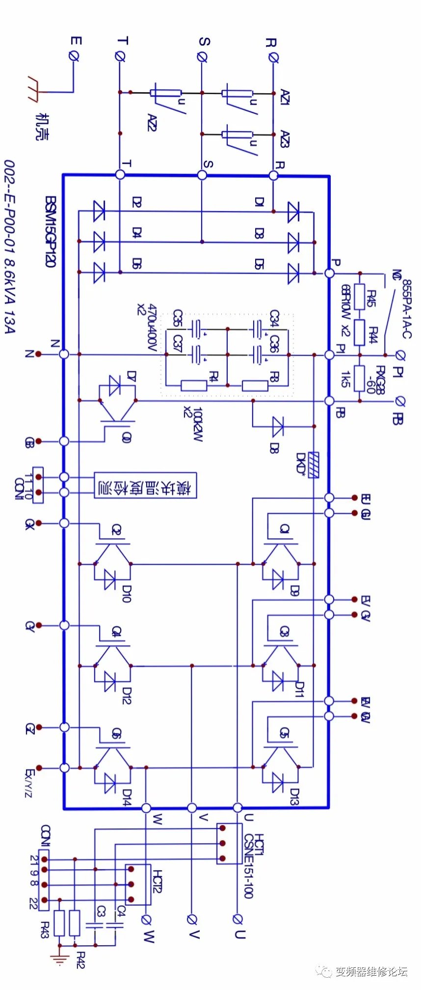 变频器电路中的制动电路|变频器|制动|光耦_新浪新闻