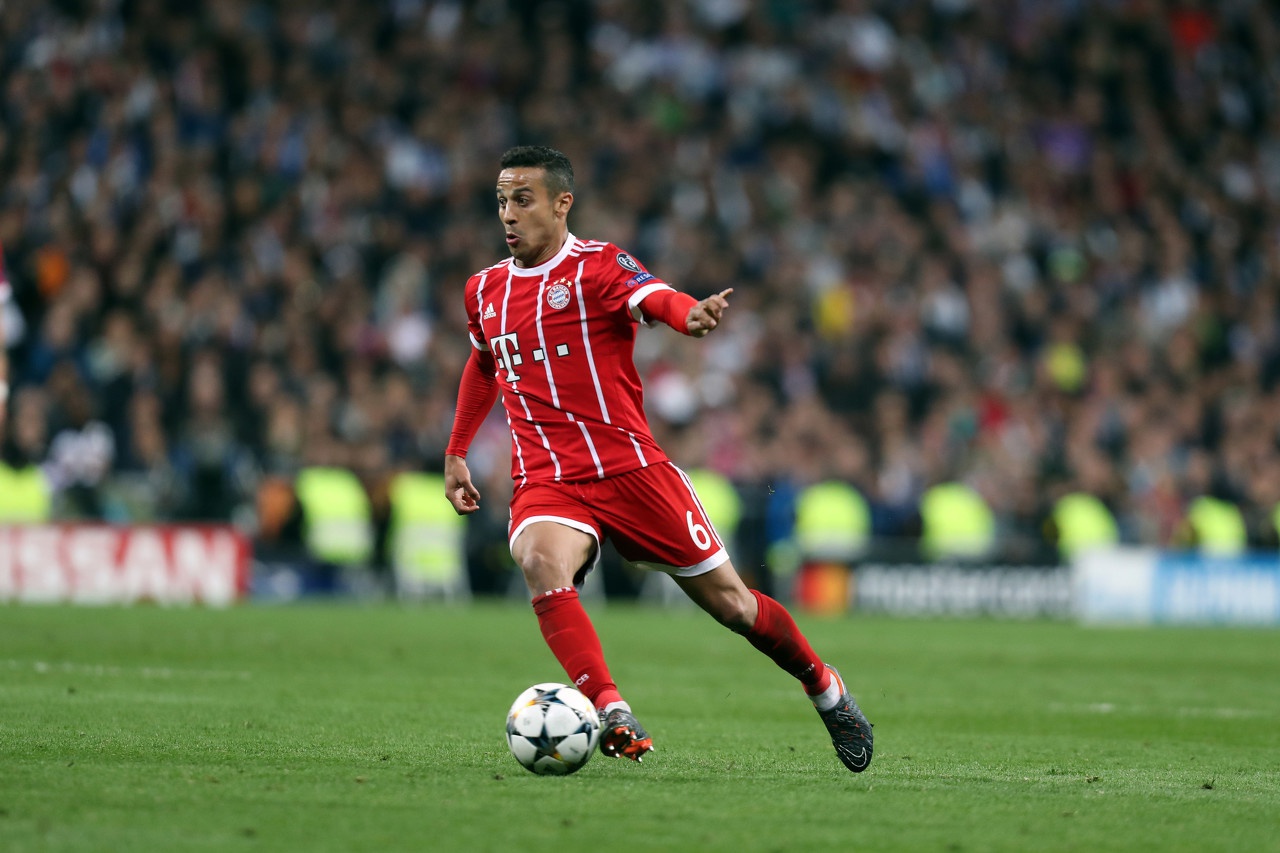 踢球者:蒂亚戈接近与拜仁续约至2023年