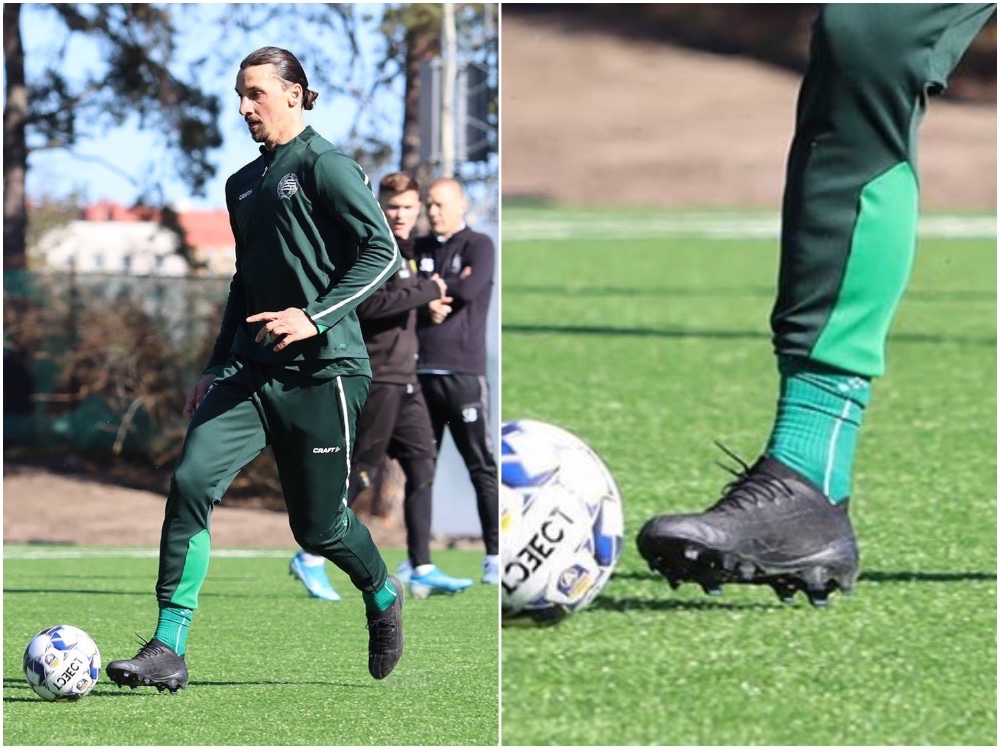 伊布拉希莫维奇测试pumaultra足球鞋