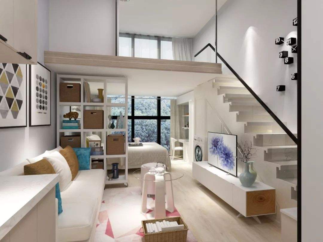 现在的商品房层高基本是在3米左右,这样的层高是很难实现小复式善计