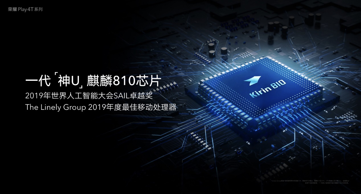 麒麟810+4800万三摄+屏幕指纹，荣耀Play4T颜值配置样样俱全！