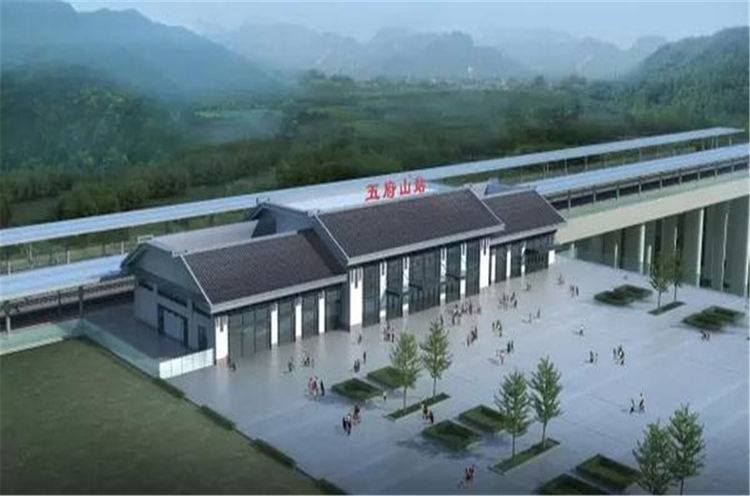 总建筑面积2000多平方米,共有2个站台是目前全国最迷你的高铁火车站