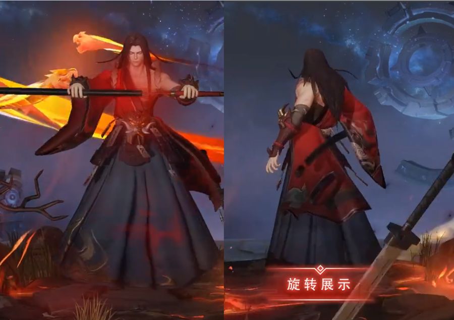 橘右京修罗特效撞车飞衡,看到建模腹肌后,玩家:砸锅也要买