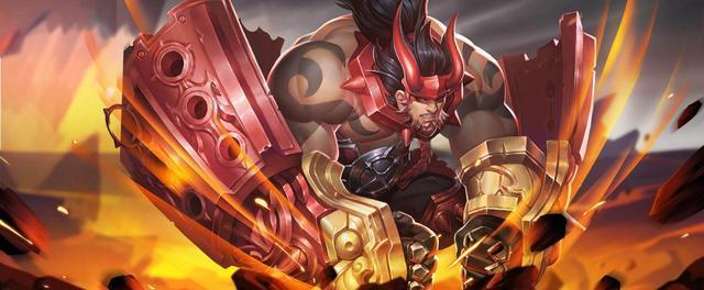 王者荣耀:廉颇重绘原画提前曝光,玩家:更彪悍更年轻了!