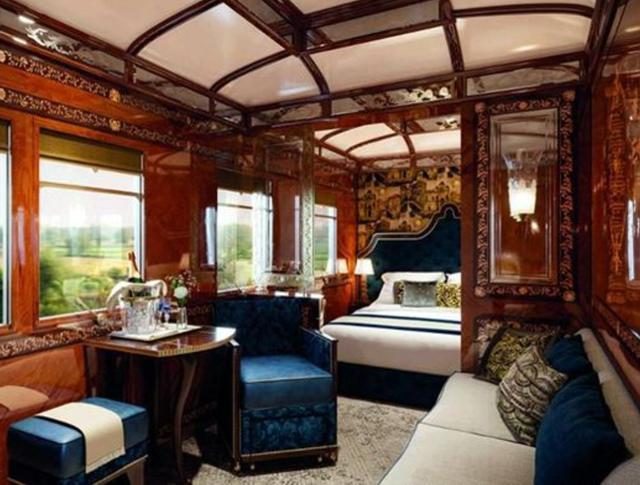 全球最豪华的5列火车,如行走的五星级酒店,最高票价高达14万