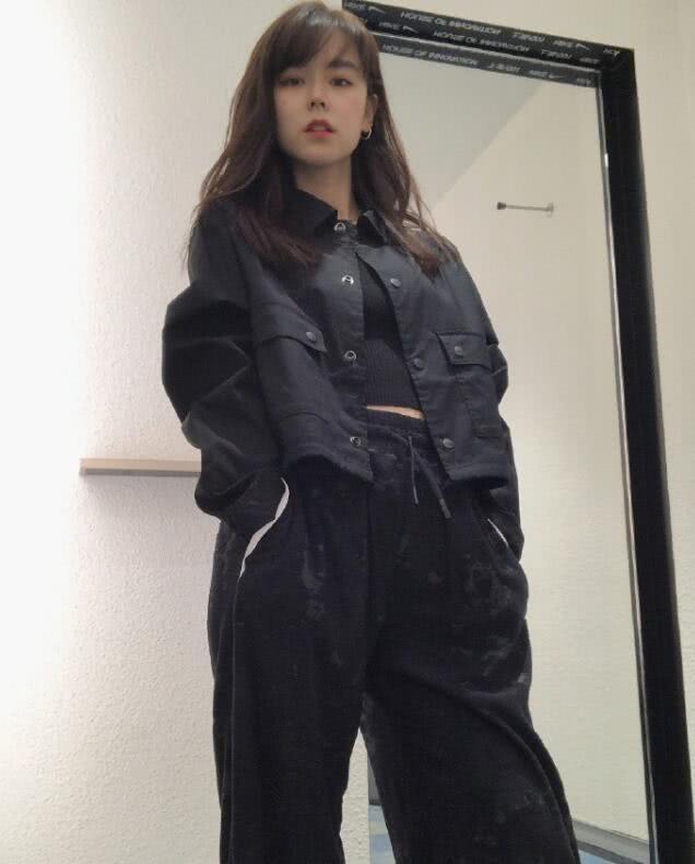 沫子参加综艺节目身材变形被怀疑是孕妇沫子发全身照澄清自己