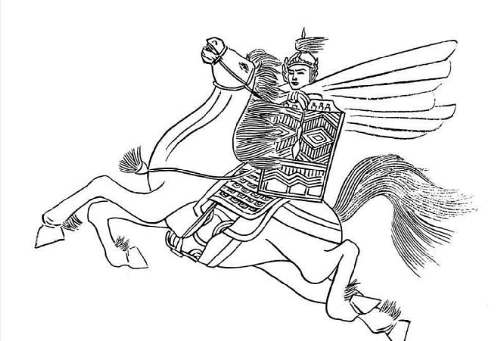 李广利画像"李广利最有代表性战役,就是远征大宛,直线距离长达3500