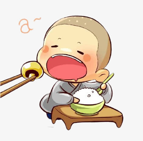 形容要小孩张大嘴巴吃一口.