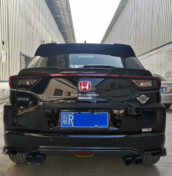 广东小伙花2千改装本田cr-v,黑武士前脸,pad中控大屏别有风格