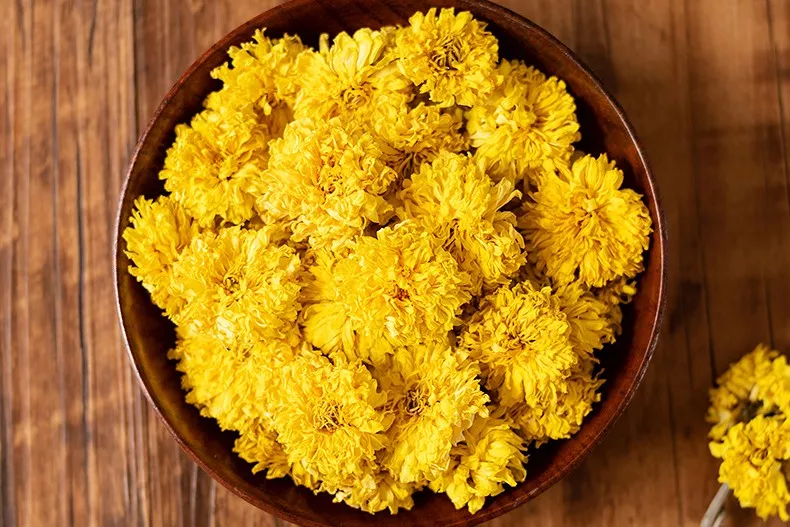 河南焦作特产"怀菊花",色泽鲜亮,口感甘凉,清肝明目!