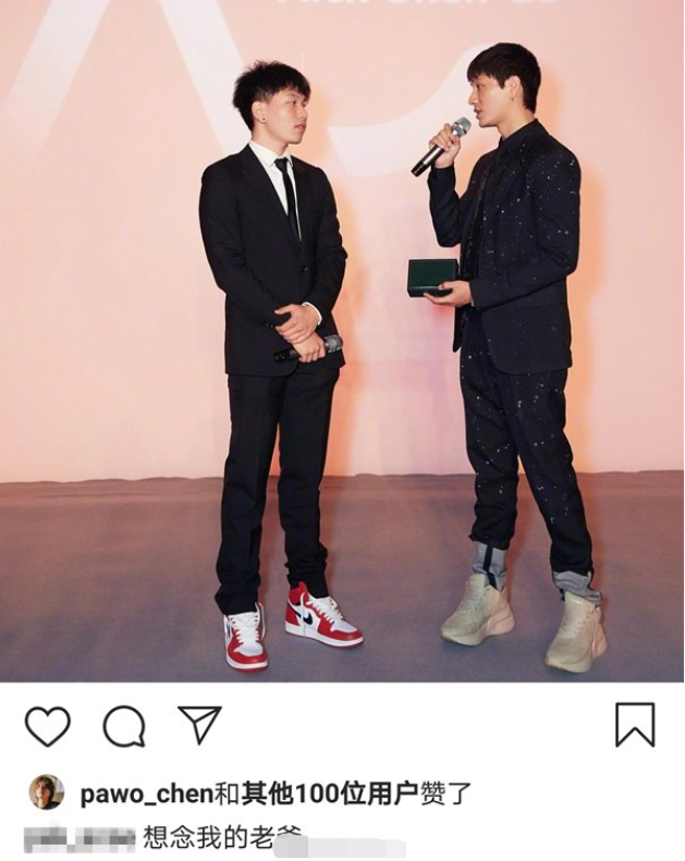 陈坤在晒与儿子合照，父子同框颜值比儿子还高，网友直呼长相随妈