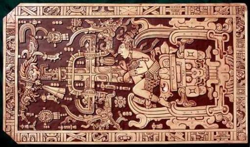 玛雅山洞发现4000年前火箭浮雕,部件构造技艺精湛,专家:造不出