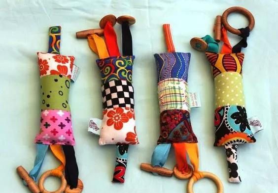 只要家里有碎布孩子的玩具就不用买diy布艺手工玩偶