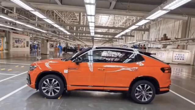 一汽-大众探岳Coupe实车曝光，更满足年轻化需求 预计在年中上市