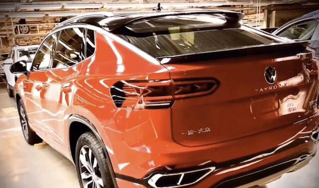 一汽-大众探岳Coupe实车曝光，更满足年轻化需求 预计在年中上市