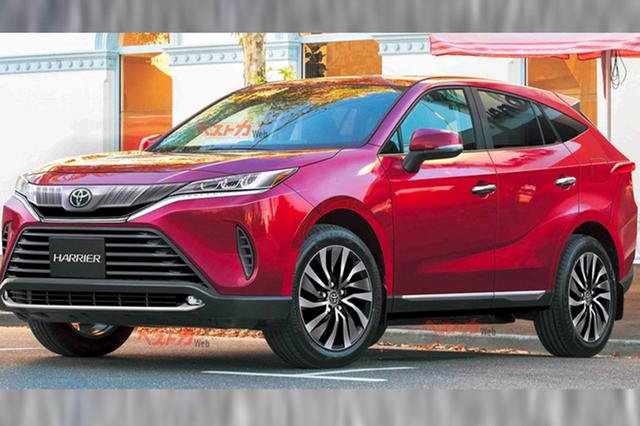 TNGA架构下打造 全新一代丰田Harrier车型将6月17日亮相