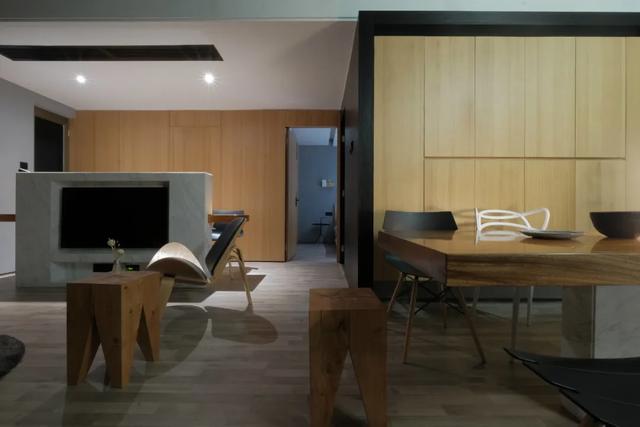 年轻人90㎡的家，居然没有主沙发，活得真潇洒