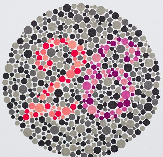 驾考五张色盲图第五张什么都看不到才是正常看到才有问题