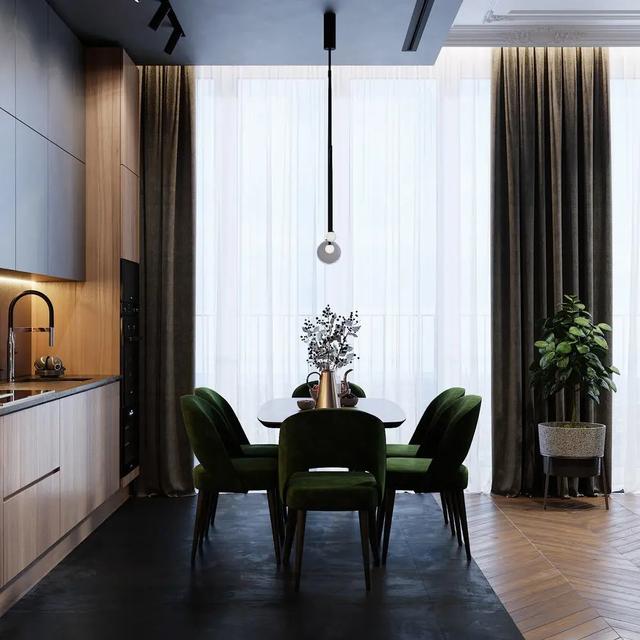 110㎡现代高级灰，高档时尚，品位高的人才能hold得住