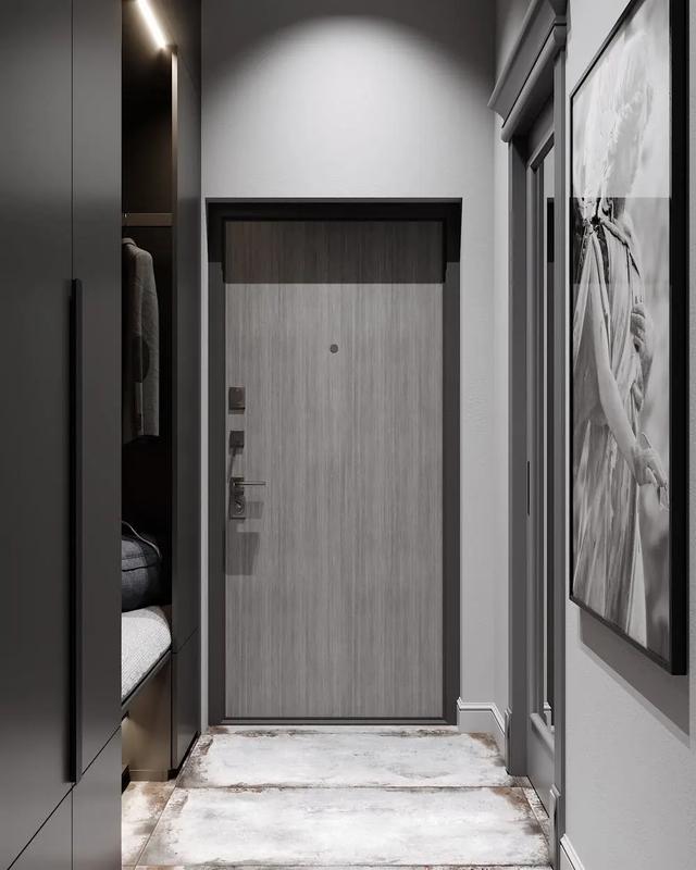 110㎡现代高级灰，高档时尚，品位高的人才能hold得住