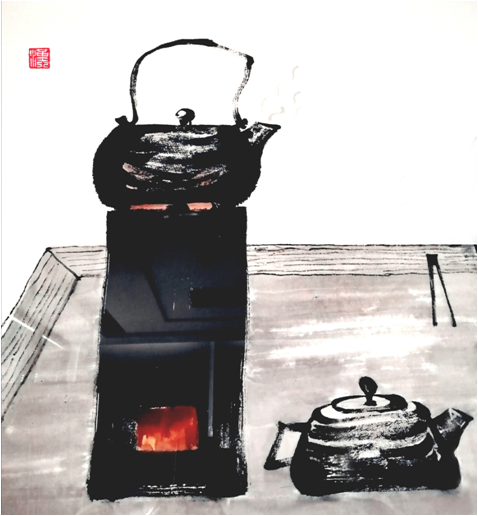 心所至,画生活——澳门世界报专访当代禅意画家汉先生