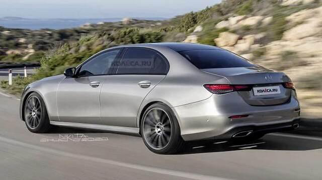 眼神犀利！新家族设计语言，全新奔驰C级假想图曝光