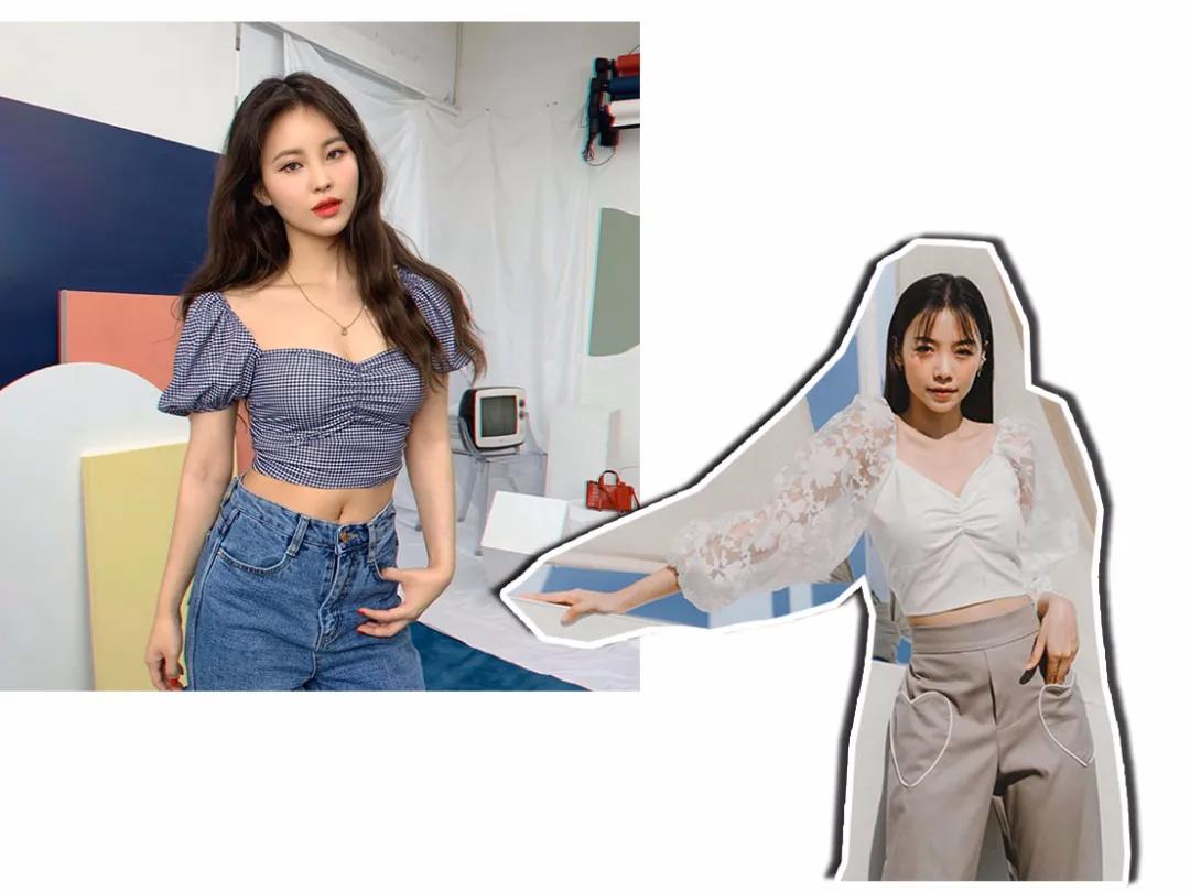 " 挤奶衫 "正流行!显胸大,显脸小,爱美女孩一定要穿!