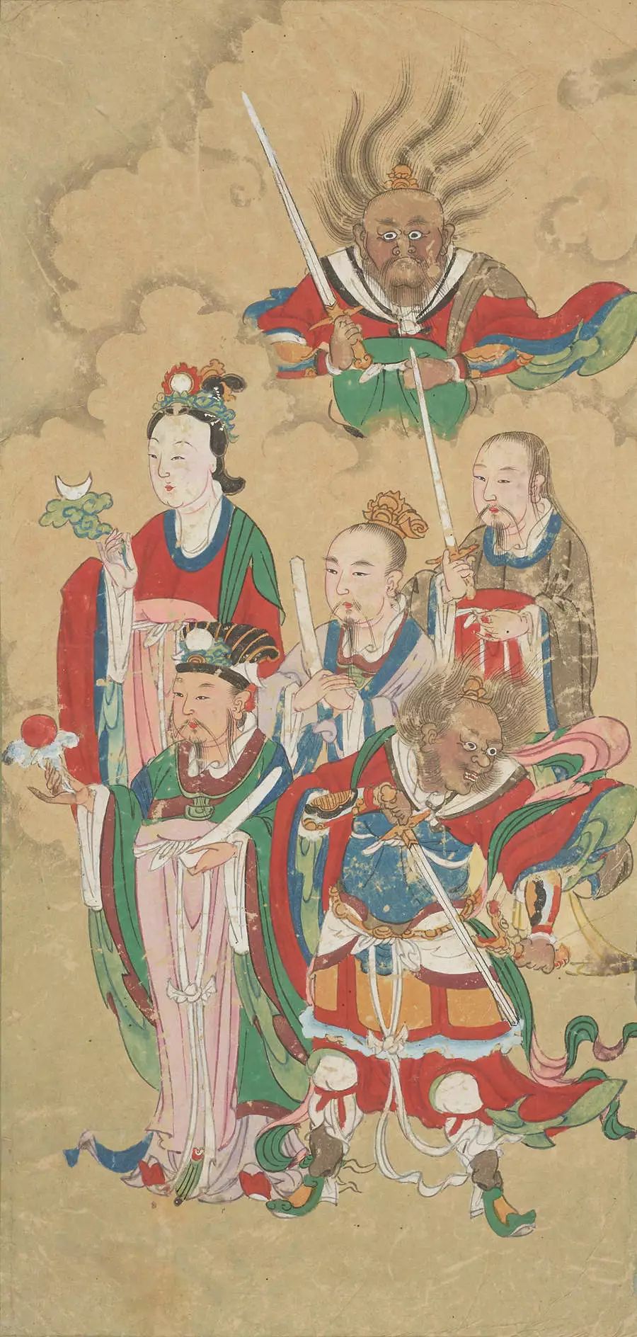 水陆画中国被忽视的民间艺术瑰宝与敦煌壁画一脉相承