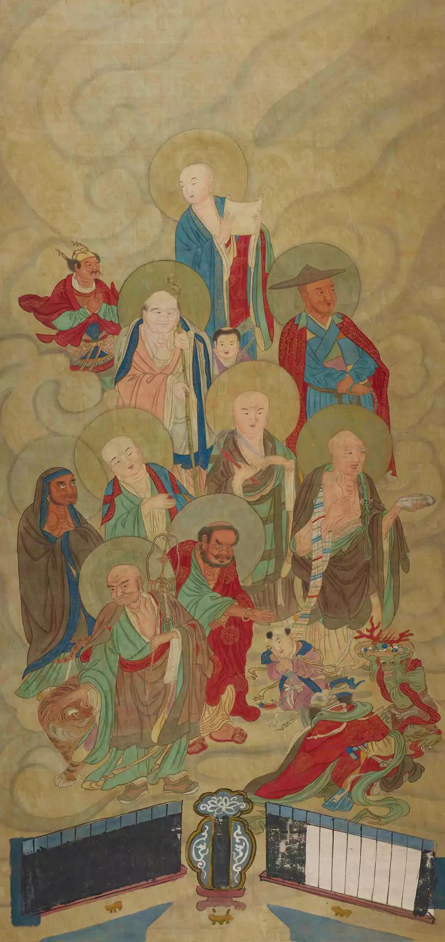 水陆画中国被忽视的民间艺术瑰宝与敦煌壁画一脉相承