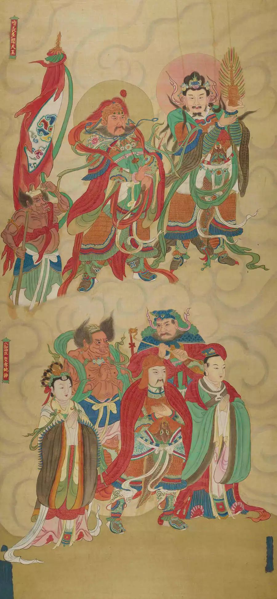 水陆画中国被忽视的民间艺术瑰宝与敦煌壁画一脉相承