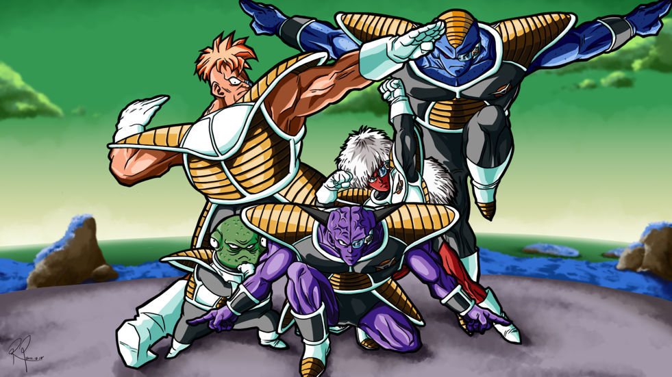 原画看上去有点超级英雄的感觉,但其实更像基纽特战队不是吗?