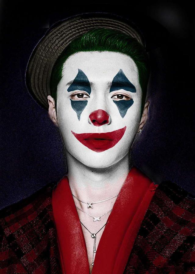 成唱作人竞演选手,穿西装搭小丑妆释放骨子里狠劲