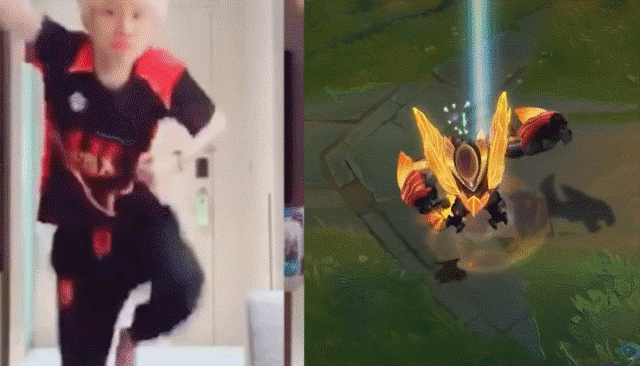 石头人冠军皮肤故事多,特效复刻doinb舞蹈,细品之下