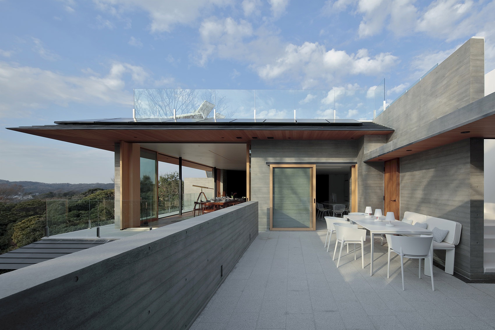 702㎡日式别墅设计,园林庭院如诗如画,天台上泳池,太奢侈了