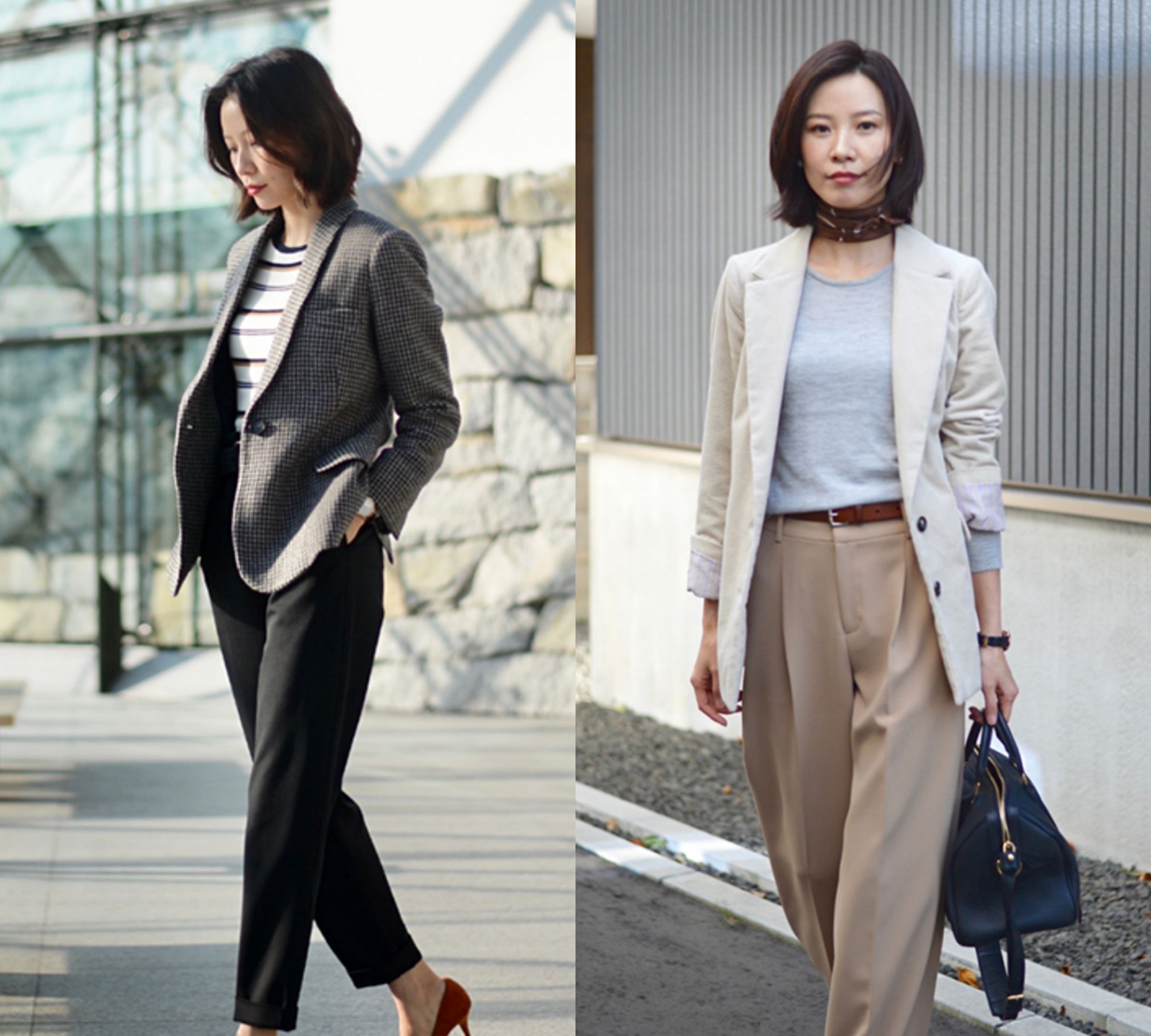 对于职场穿搭,或许流行并非最重要,和谐得体才是