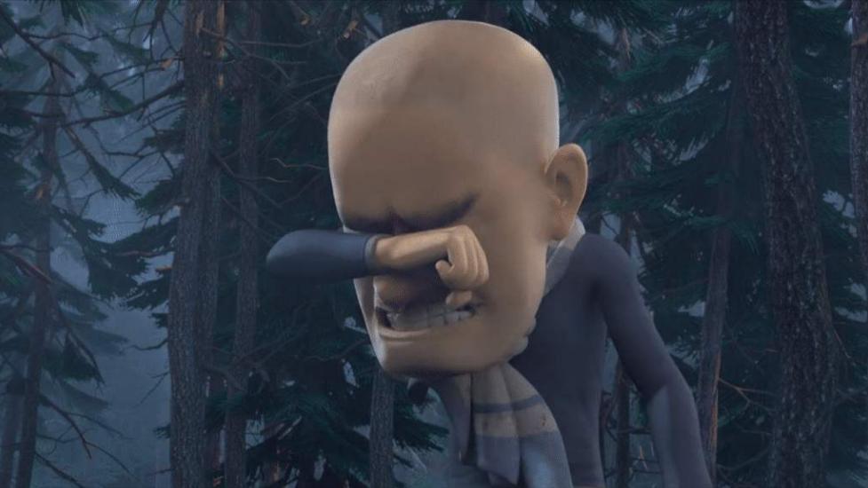 熊出没中,光头强的生日是这样度过的!强哥真的很伤心!