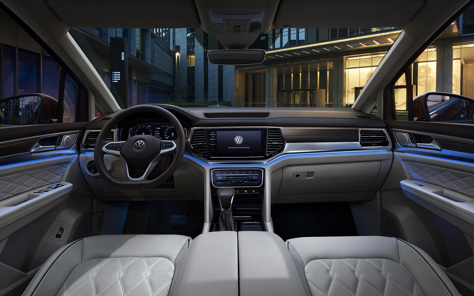 上汽大众viloran神秘的内饰揭开面纱,可是它哪神秘了?