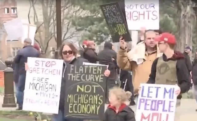 如何看待？美国密歇根州千人持枪抗议居家令，还不戴口罩聚集？休闲区蓝鸢梦想 - Www.slyday.coM