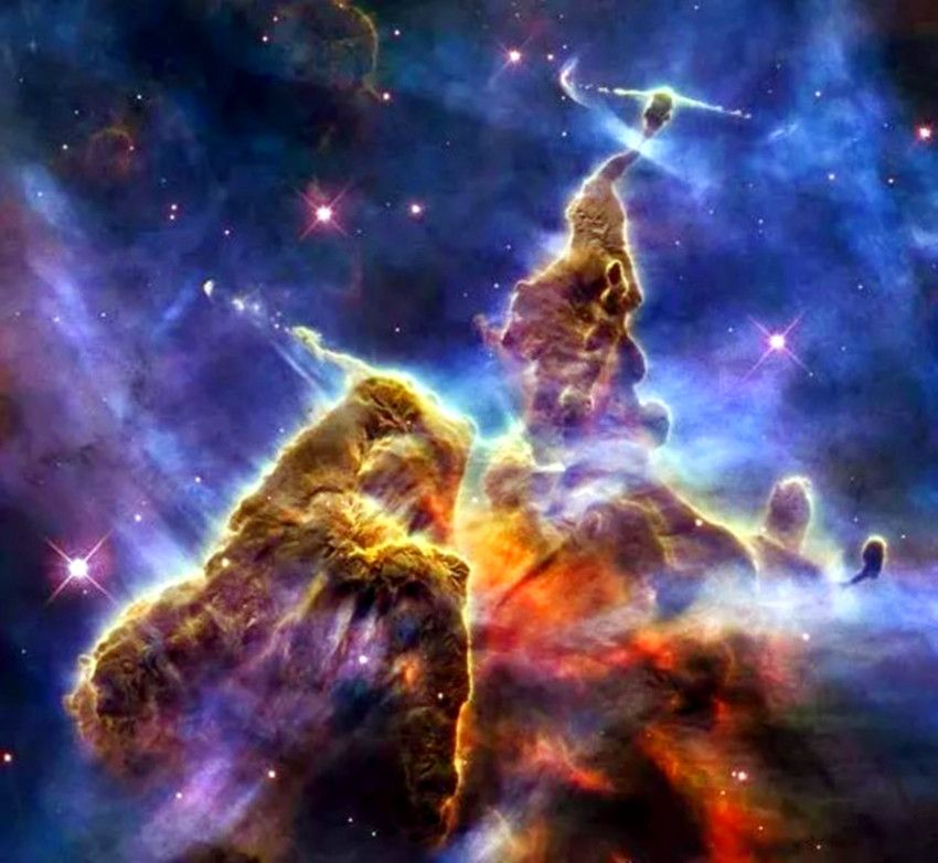 科学家拍到星际大战?宇宙深处亮光闪射,“创生之柱”已被摧毁!