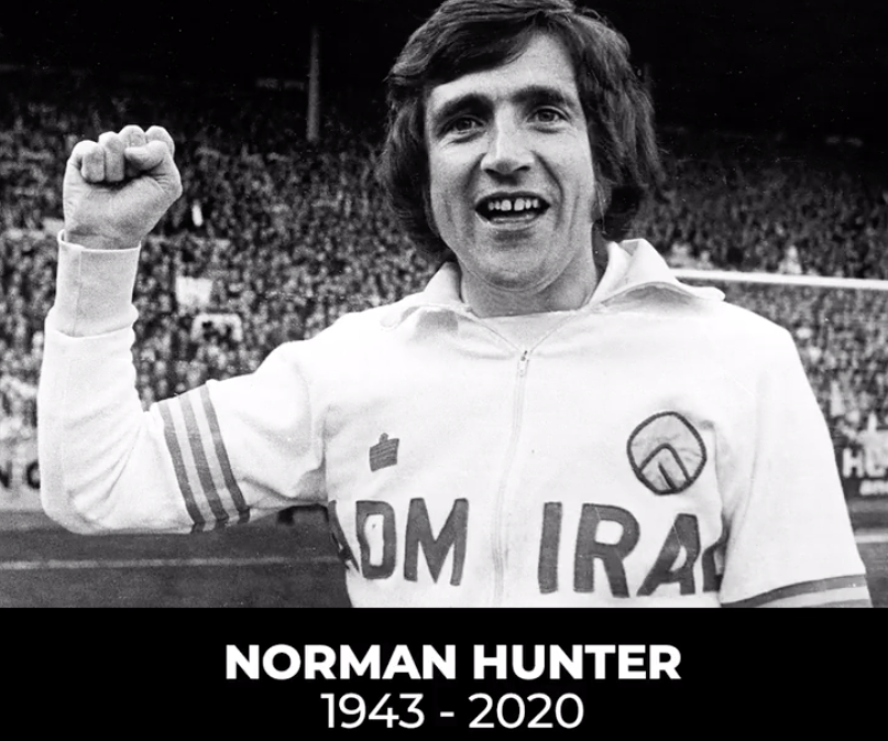 现年76岁的诺曼亨特出生于1943年的10月29日,司职中后卫,青年时代是在